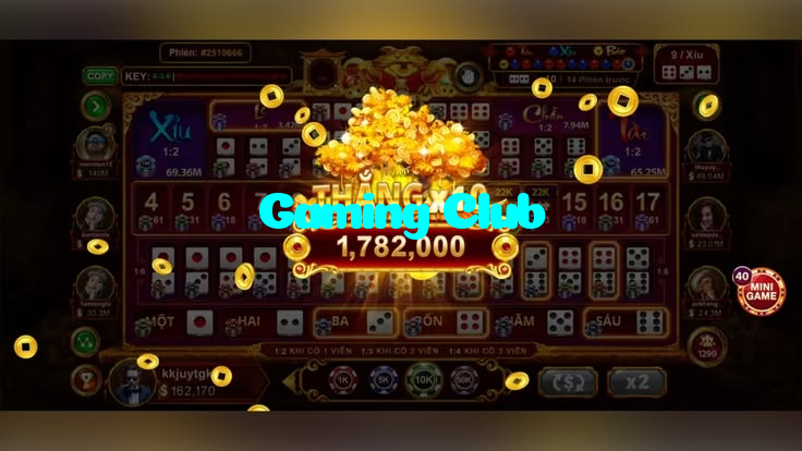Gaming Club casino presented on mobile device in Pakistan with slots and live games